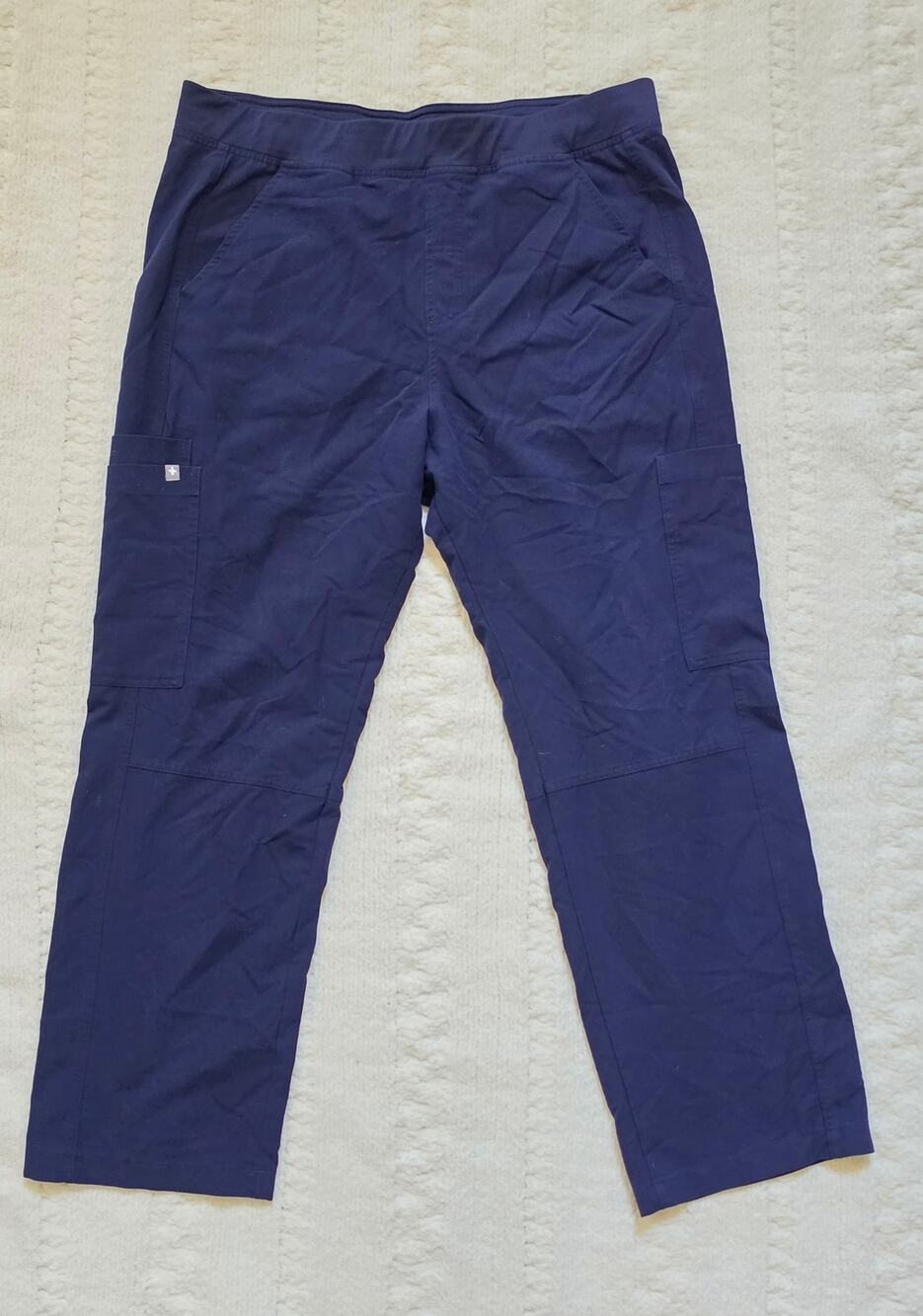 Figs Axim Scrub Pants Mens Size XL Navy Blue Straight Leg Classic Fit